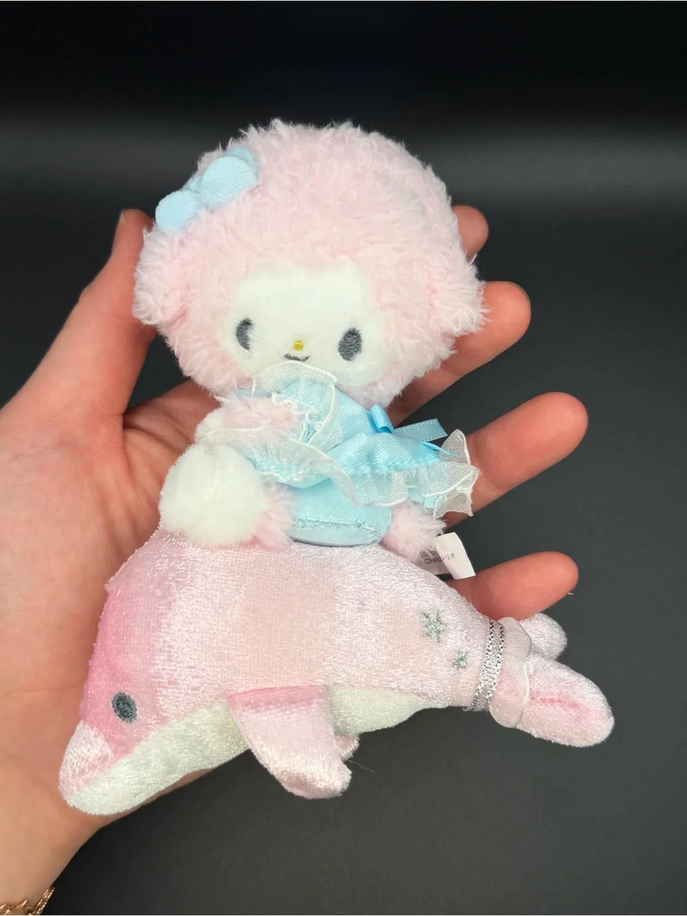 Sanrio The Dolphin series My Sweet Piano keychain/plush sp24